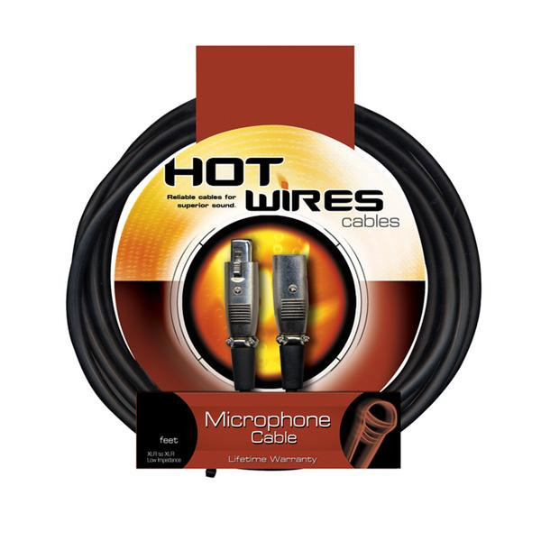 Hot Wires Professional 20' XLR Microphone Mic Cable