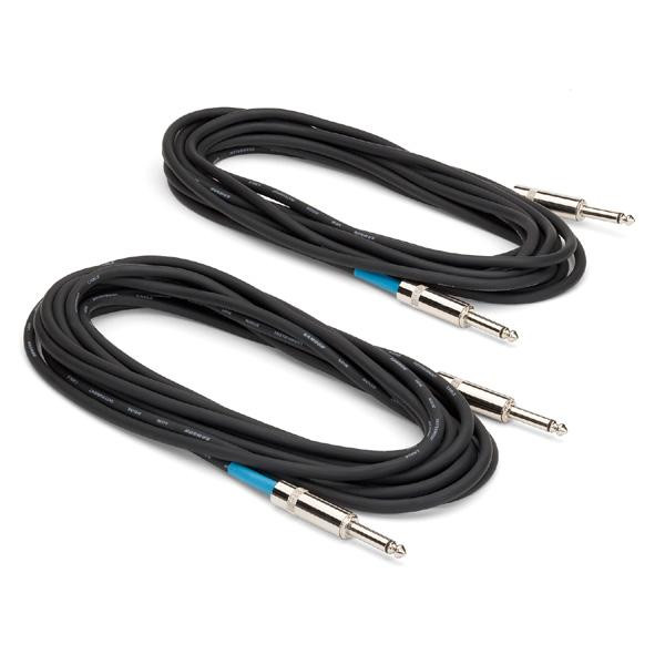 Samson IC10 IC-10 10ft Instrument Cable 2-PACK