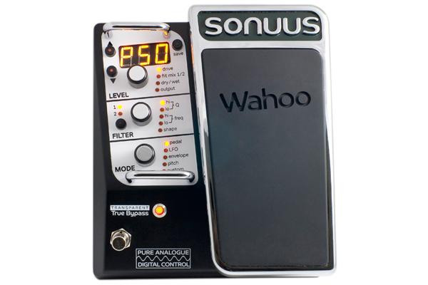 Sonuus Wahoo Analogue Multi-Effects Wah/Filter Guitar Pedal with MIDI