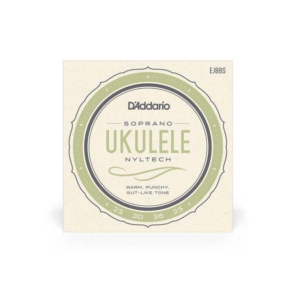 D'Addario EJ88S Nyltech Ukulele Soprano Strings Set