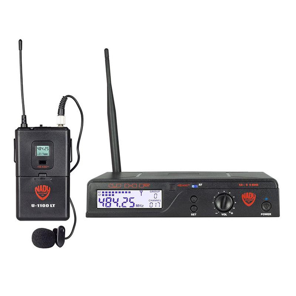 Nady U-1100 LT 100-Channel UHF Wireless Lavalier Microphone System