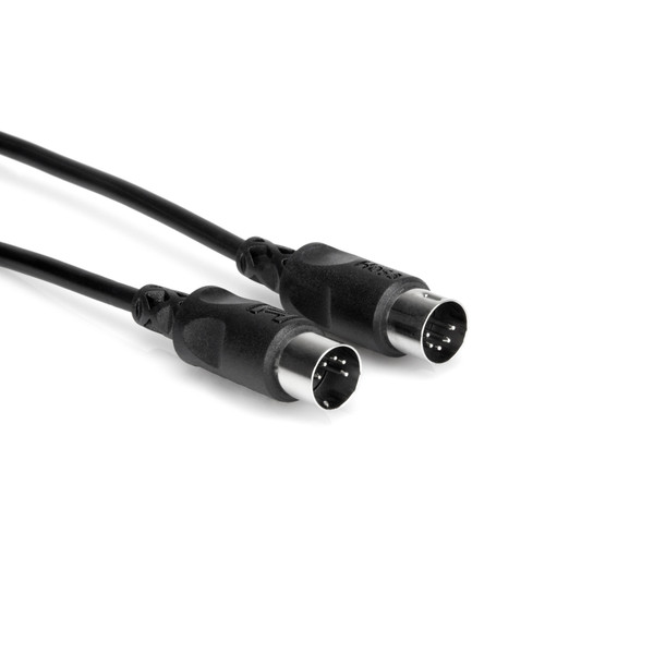 Hosa MID-325BK Standard MIDI Cable 25ft - Black