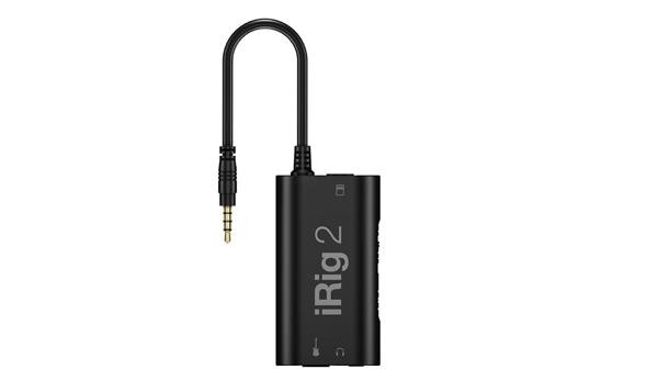 IK Multimedia iRig 2 Guitar Interface for iPhone/iPad/IOS/Android/Mac - Used