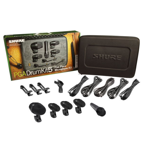 Shure PGADRUMKIT5 Drum Microphone Kit