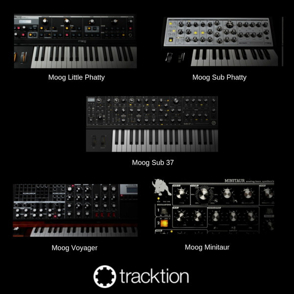 Tracktion RetroMod FAT all Contemporary Moog Synthesizers Plug-in