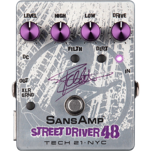 Tech 21 Frank Bello Street Driver 48 Signature SansAmp Bass Preamp Pedal