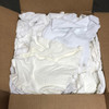 Floor Mechanics White Flannel Stain Rags-25 lb. box