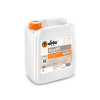 One gallon of Loba Easy Fill wood floor filler in a white jug with an orange cap