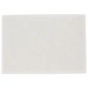 3M 12" x 18" Super White Polish Pad - 1" thick - 1 pad
