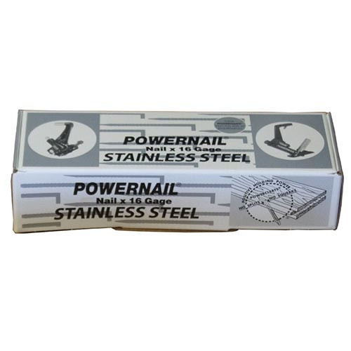 --0²nail-- Powernail L-Cleats 16 GA Stainless Steel 2