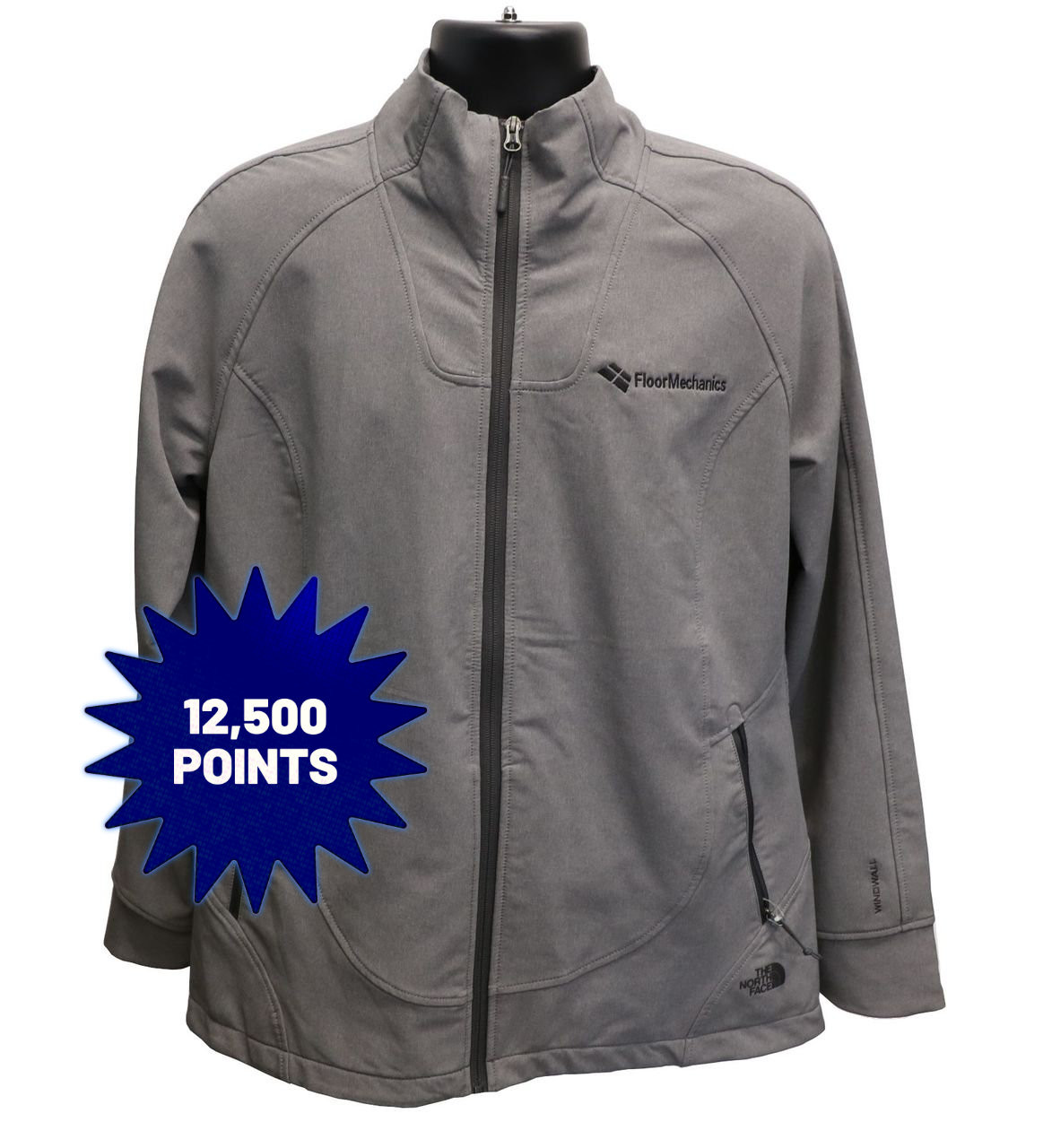 The North Face Ladies Tech Stretch Soft Shell Jacket Grey