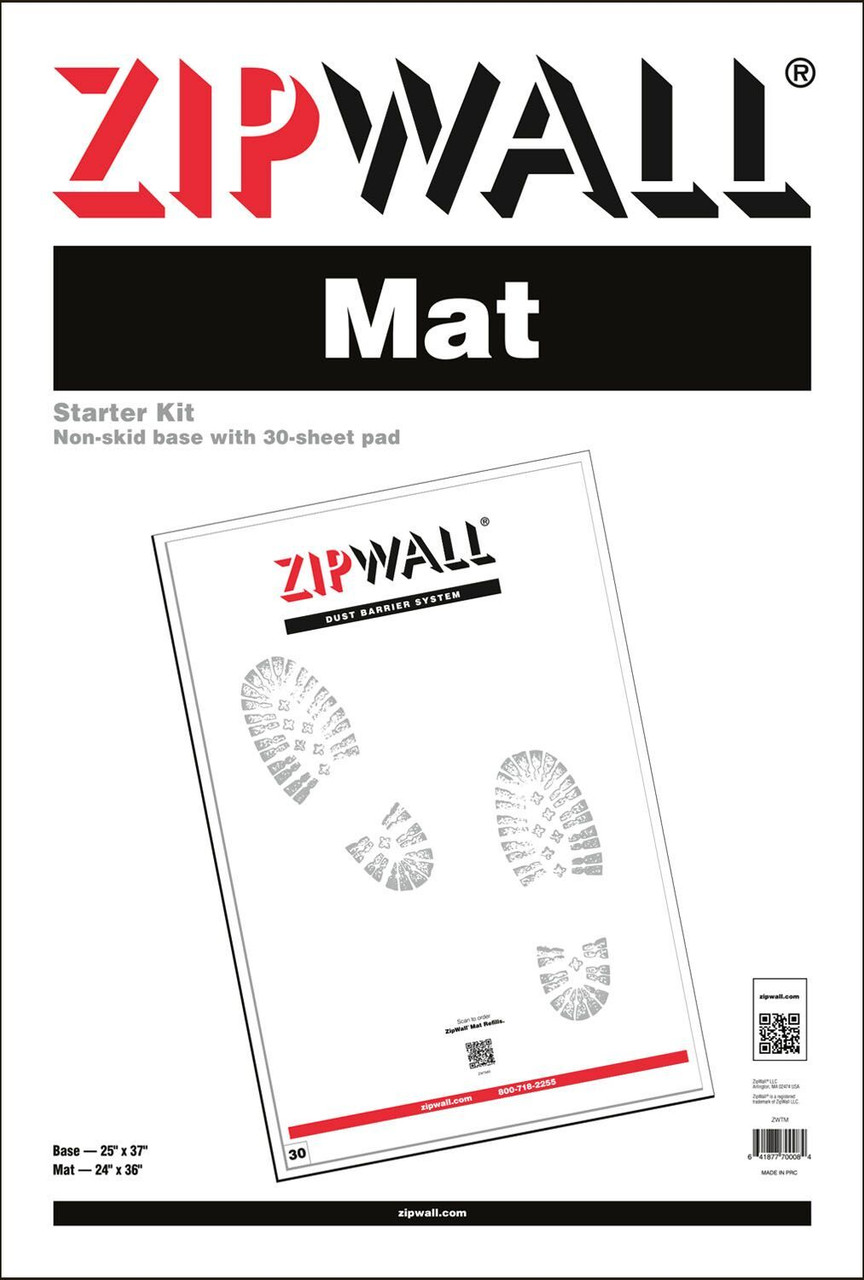 ZipWall Mat Starter Kit