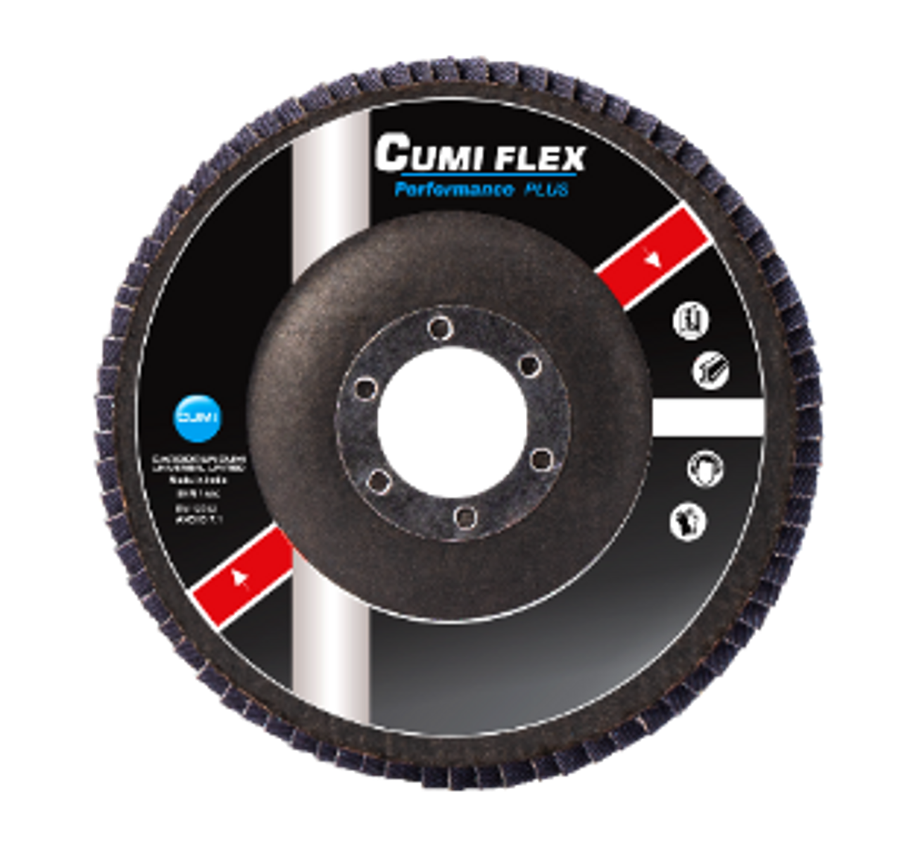 4-1/2” x 7/8” Zirconia Flap Disc