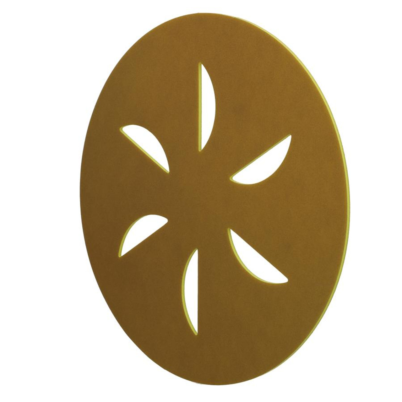 Norton SandDollar Surface Prep Pad 16" Diameter - Yellow (Fine)