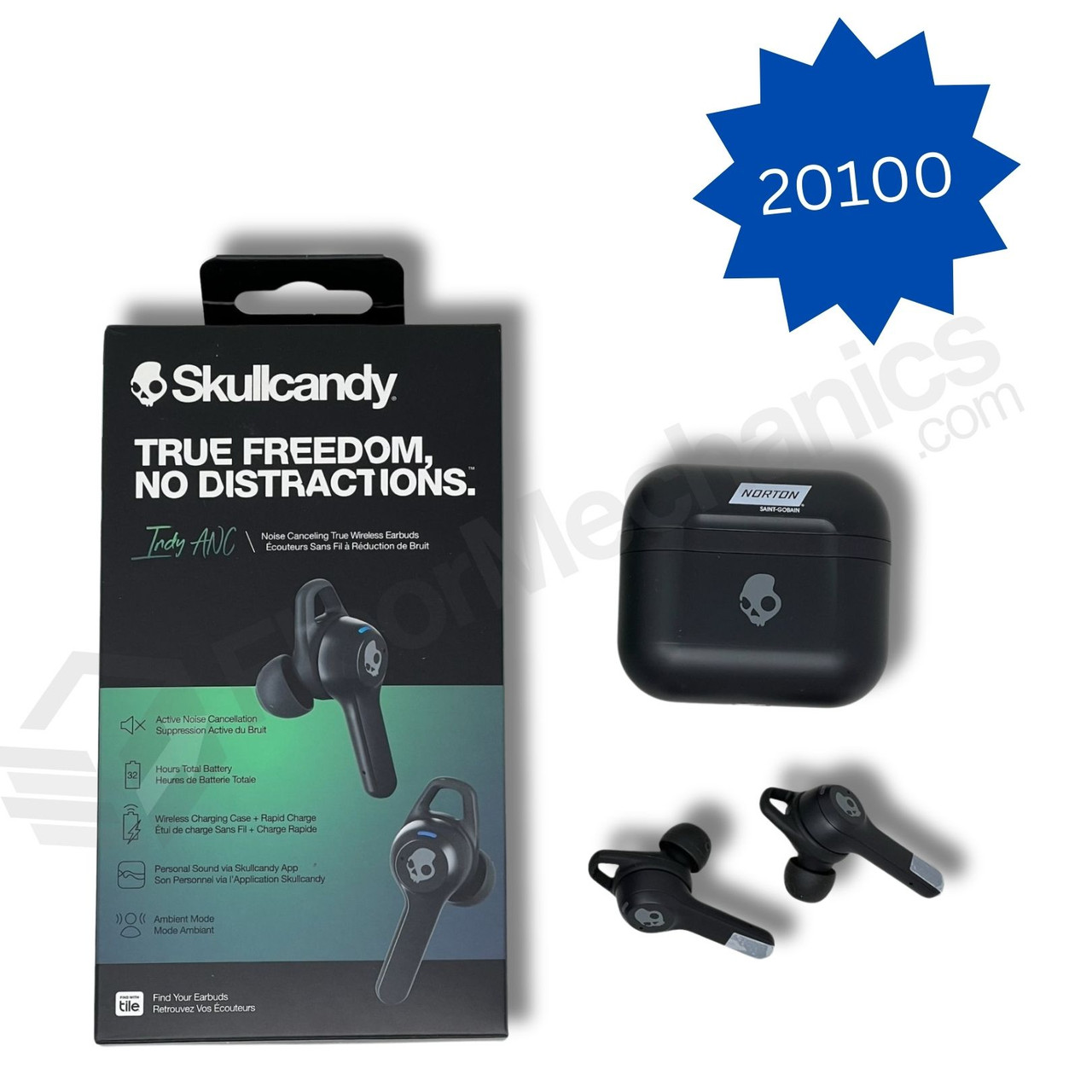 Norton Skull Candy Indy ANC wireless earbuds