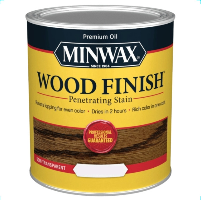 Minwax Wood Finish - Half Pint in Sedona Red