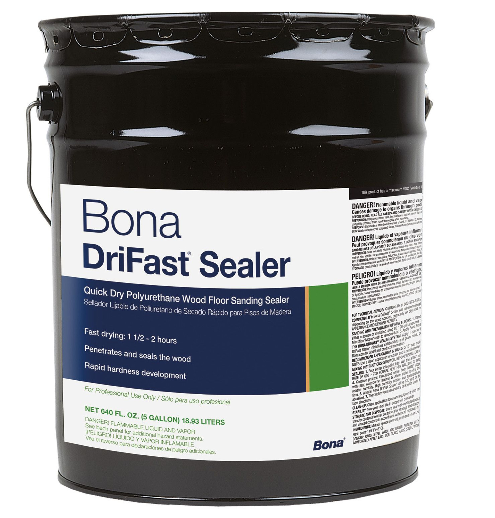 Bona DriFast Quick Dry Sealer 5 Gallon Floor Mechanics The World's