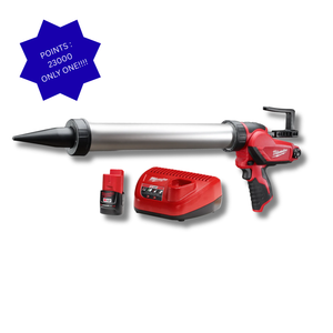 M12™ 20oz. Aluminum Barrel Sausage Style Caulk and Adhesive Gun Kit