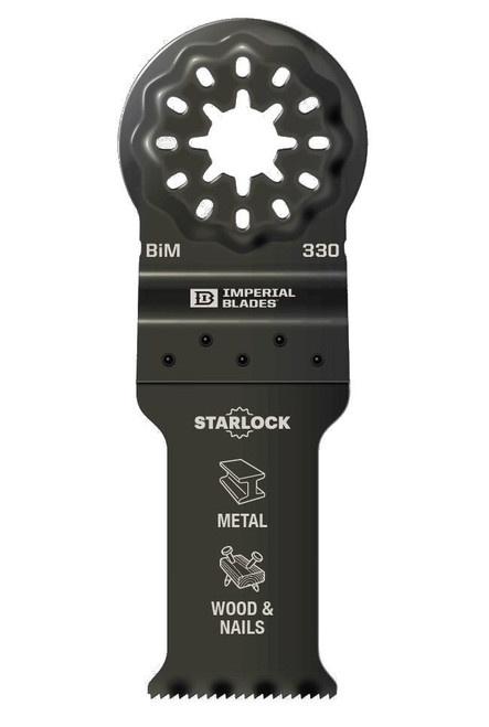 Imperial Blades Starlock 1-3/8" Metal/Wood Blade 3PK Imperial Blades Starlock 1-3/8" Metal/Wood Blade 3PK