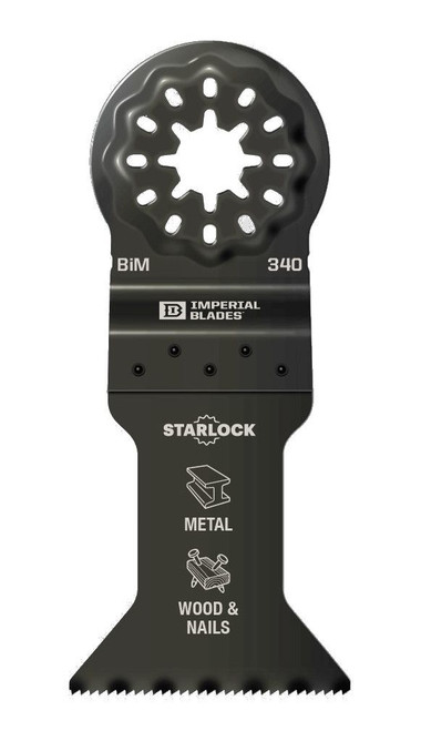 Imperial Blades Starlock 1-3/4" Metal/Wood Blade 3PK Imperial Blades Starlock 1-3/4" Metal/Wood Blade 3PK