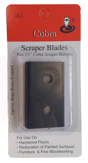 2 1/2" Cobra Scraper Replacement Blades 2 1/2" Cobra Scraper Replacement Blades
