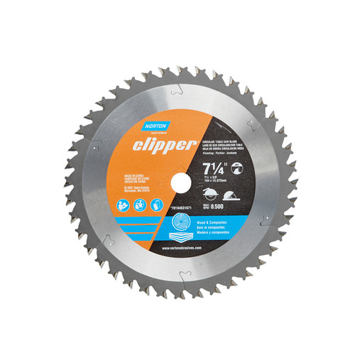 Norton Clipper Circular Saw Blade - 7-1/4" 40T Norton Clipper Circular Saw Blade - 7-1/4" 40T
