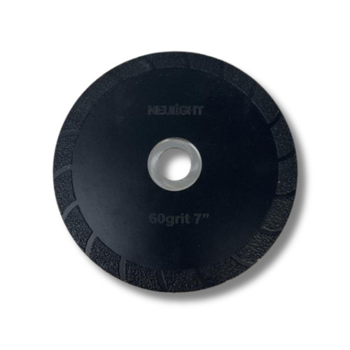 Neulight Diamond Disc with Hole 7" 60 grit