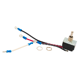 SWITCH TOGGLE DP3T W/WIRES