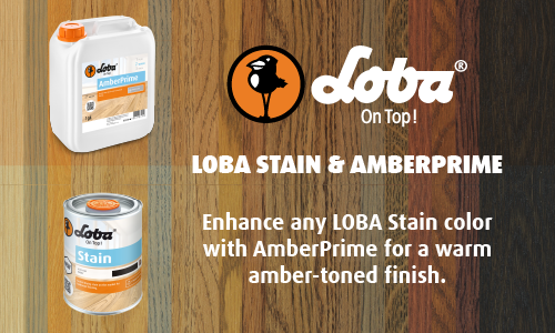 Loba Stain pairs great with Loba AmberPrime to enhance any color with a warm amber-toned finish.