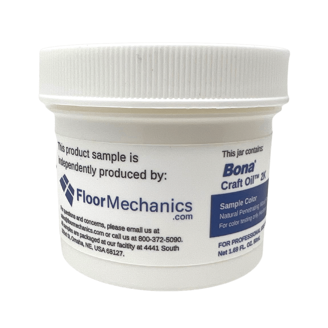 New Bona Craft Oil Sample