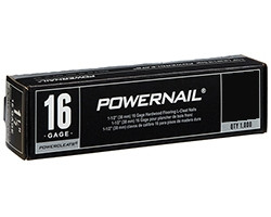 【m_quiltnail】 Powernail L-Cleats 16 GA 1 1/2