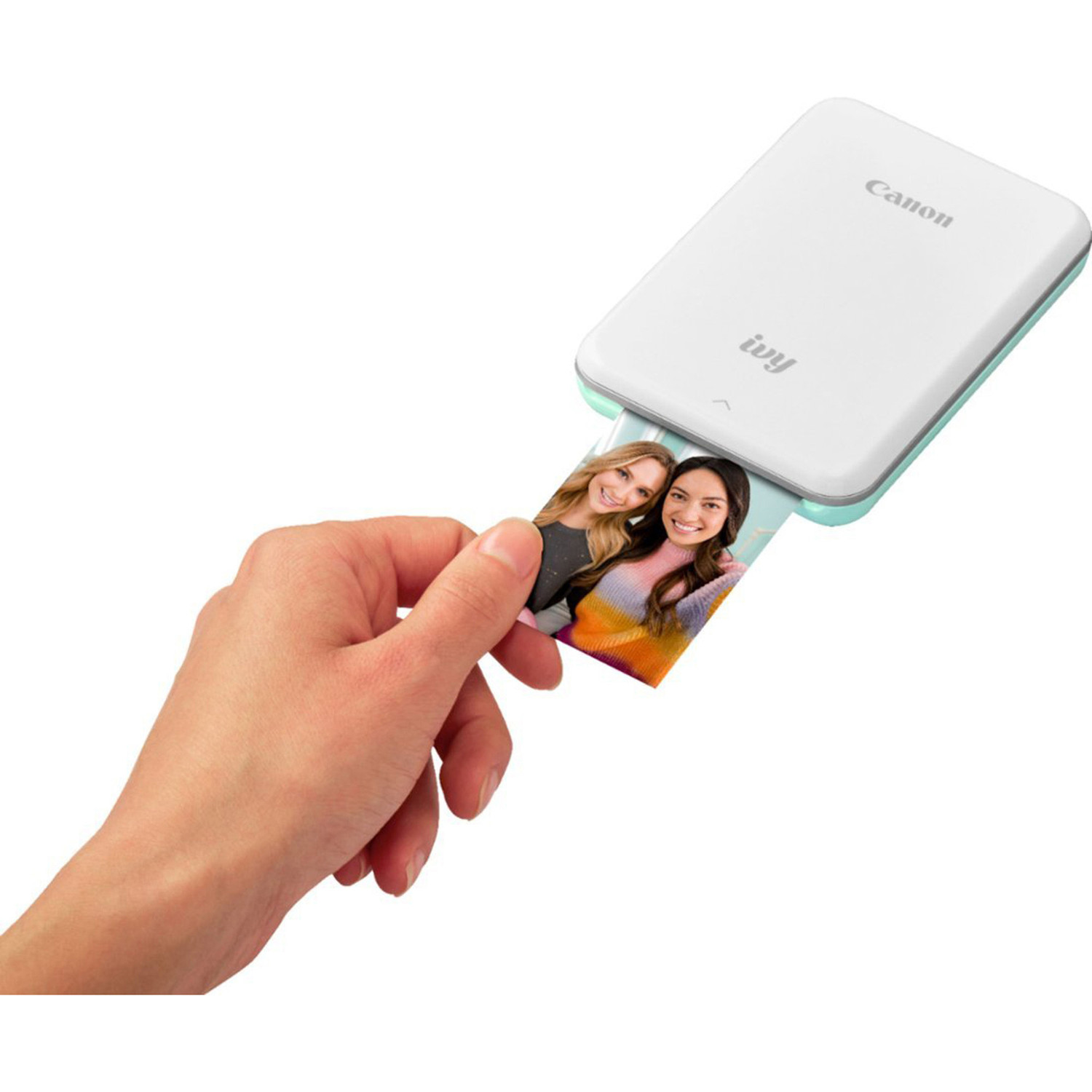 Canon Ivy Mini Photo Printer for Smartphones (Mint Green) & Zink™ Sticky  Back Photo Paper Pack (100 Sheets) & Zink Photo Paper Pack, 50 Sheets