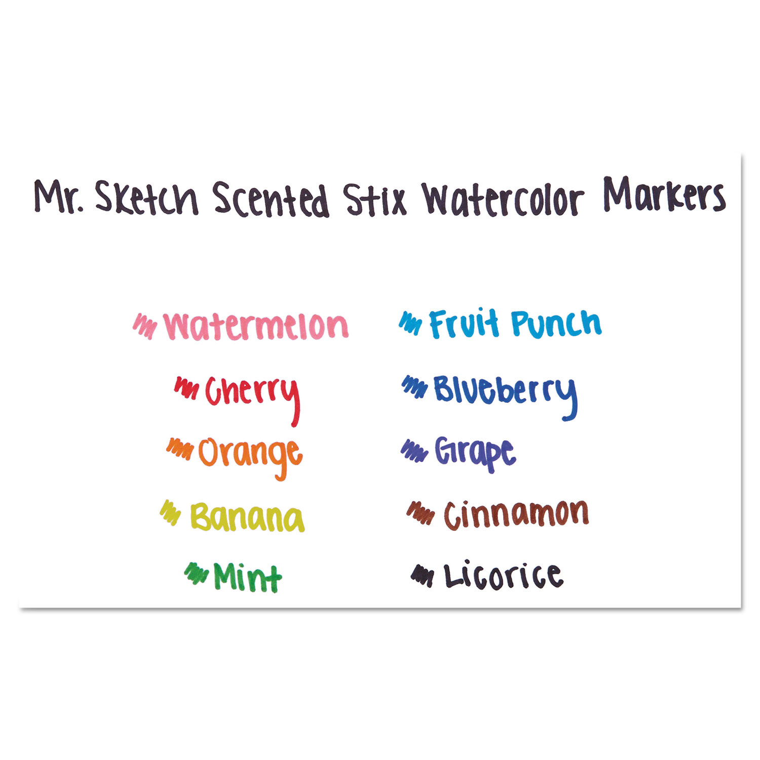 Scented Watercolor Marker Classroom Set by Mr. Sketch® SAN1905311