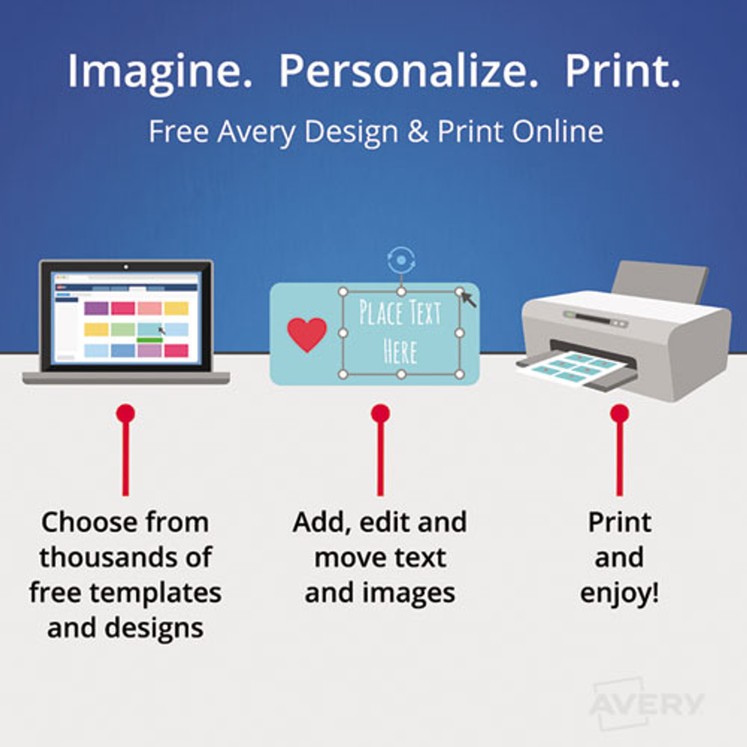 Avery Durable Permanent ID Labels with TrueBlock Technology, Laser