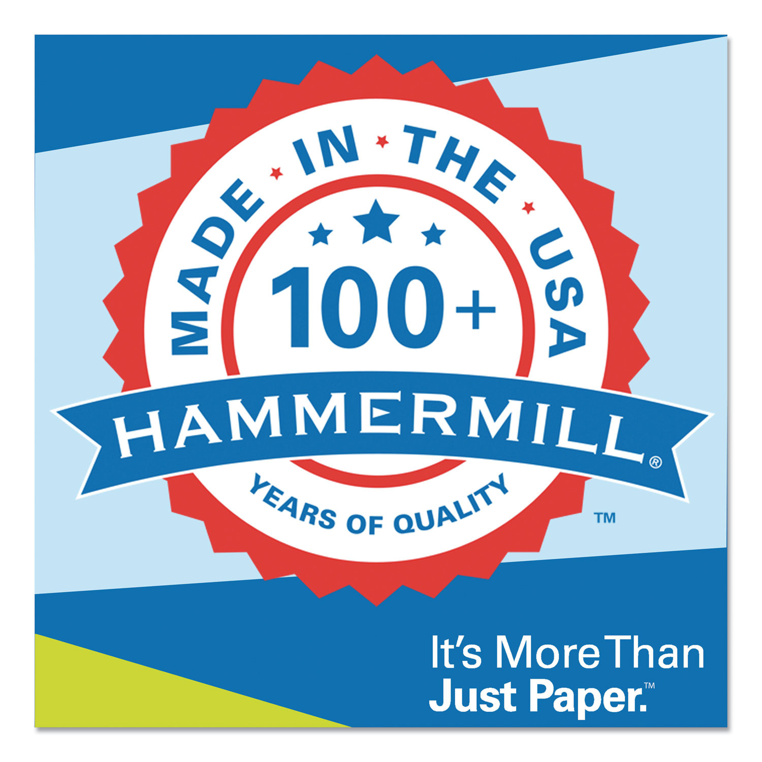 Hammermill Premium Color Copy Print Paper, 100 Bright, 28lb, 12 x 18, Photo White, 500/Ream