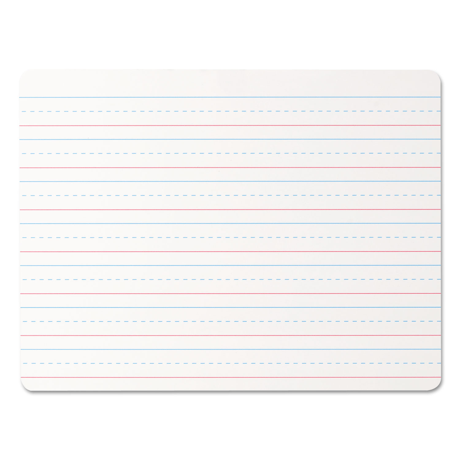 Charles Leonard Dry Erase Lap Board, 1-Sided Lined, 9 x 12, Pack of 12