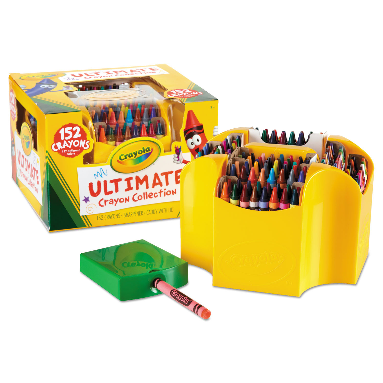 Hoffmaster 120816 Crayons, Triangular, Packaged, Blue - Green - Red - Yellow, Price/case/1440ct