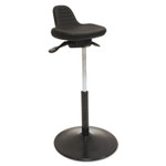 ShopSol Pneumatic Sit-Stand Stool, Supports Up to 250 lb, Black View Product Image