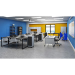 Lorell Fortress Steel Teachers Desk (LLR66946) View Product Image