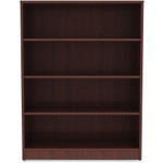 Lorell Mahogany Laminate Bookcase (LLR99784) Product Image 