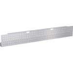 Lorell 72" Training Table Modesty Panel - 66" Width x 3" Depth x 10" Height - Steel - Metallic Silver Product Image 