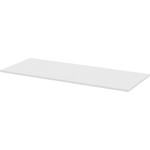 Lorell Training Tabletop - White Rectangle Top - 72" Table Top Length x 30" Table Top Width x 1" Table Top Thickness - Assembly Required - Particleboard, Melamine Top Material Product Image 