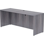 Lorell Weathered Charcoal Laminate Desking (LLR69552) View Product Image