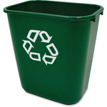 Rubbermaid Commercial Deskside Recycling Container (RCP295606GN) Product Image 