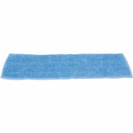 Rubbermaid Commercial Standard Microfiber Damp Mop - 5" Width x 18" Length - MicroFiber, Polyester, MicroFiber - Blue Product Image 