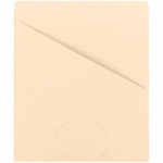 Smead Letter Recycled File Jacket - 8 1/2" x 11" - 11 pt. - Manila - 10% Recycled Product Image 
