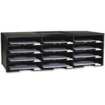Storex 12-compartment Organizer - 6000 x Sheet - 12 Compartment(s) - Compartment Size : 9.50" x 12" - 10.50" Height x 14.13" Width31.38" Length - 100% Recycled - (STX61432U01C) Product Image 