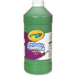 Crayola Washable Tempera Paint, 32oz, Green (CYO543132044) View Product Image