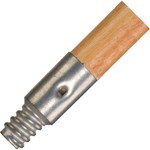 Rubbermaid Commercial Products Broom Handle,w/Metal Tip,Wood,15/16" Dia,60"L,12/CT,NL (RCP636400CT) View Product Image