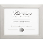 DAX Document Frame, 8-1/2"Wx11"L, Silver (DAXNDSB8511ST) Product Image 